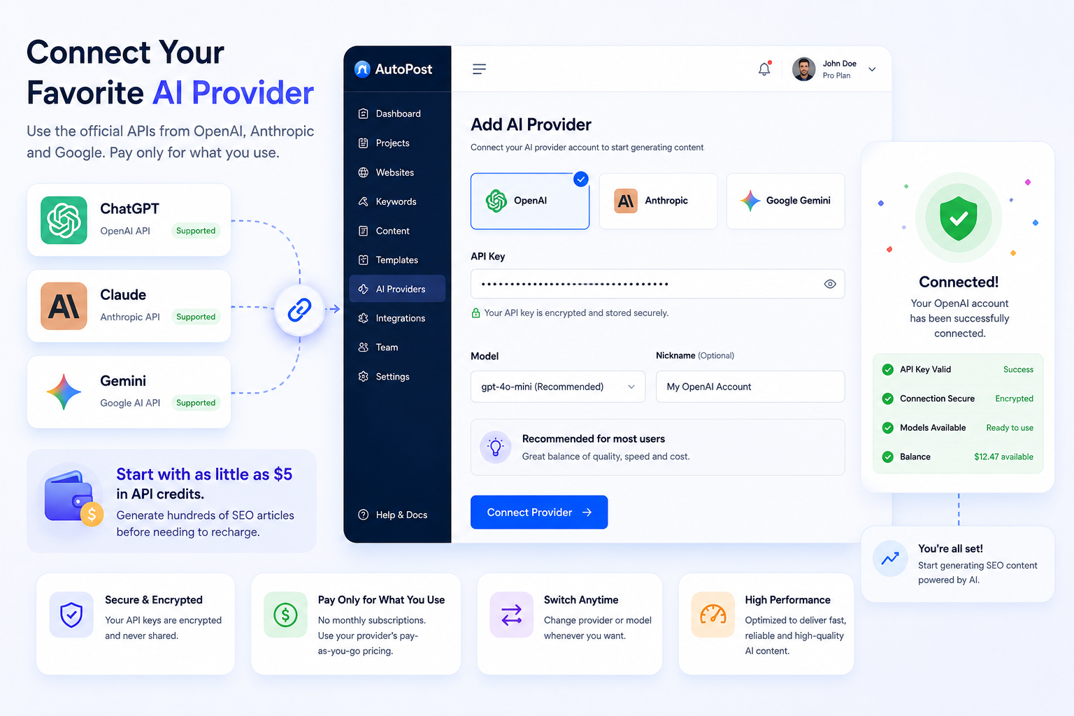 Conectar Provedor de IA