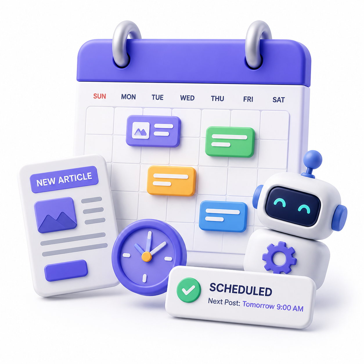 Automated Editorial Scheduling